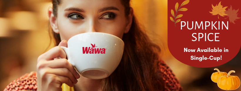 Wawa Pumpkin Spice Coffee in Philadelphia