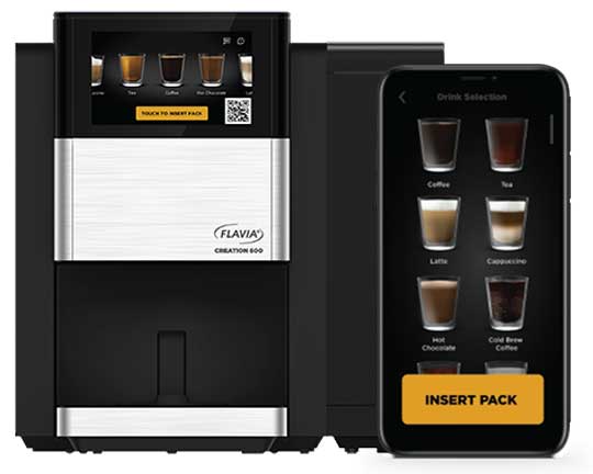 Bistro Touch Large Capacity  Newco Liquid Coffee Machine